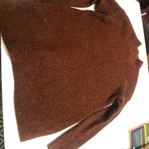 Mock turtleneck sweater